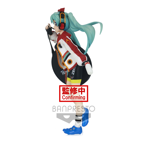 Banpresto: Vocaloid - ESPRESTO EST Print & Texture Racing Miku (2020 Team UKYO Ver.) - Bards & Cards