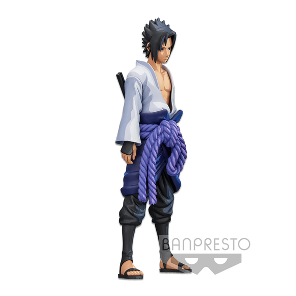 Banpresto: Grandista: Naruto Shippuden - Uchiha Sasuke Manga Dimensions - Bards & Cards