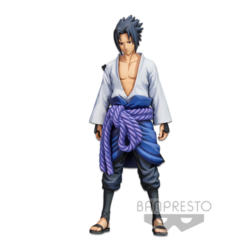 Banpresto: Grandista: Naruto Shippuden - Uchiha Sasuke Manga Dimensions - Bards & Cards