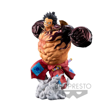 Banpresto Super Master Stars Piece: One Piece - World Figure Colosseum 3 Monkey D. Luffy Gear 4 [The Brush] - Bards & Cards
