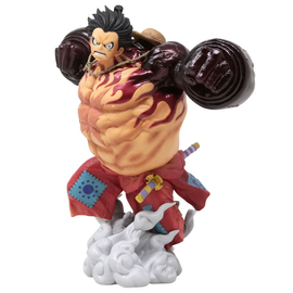 Banpresto Super Master Stars Piece: One Piece - World Figure Colosseum 3 Monkey D. Luffy Gear 4 [The Brush] - Bards & Cards