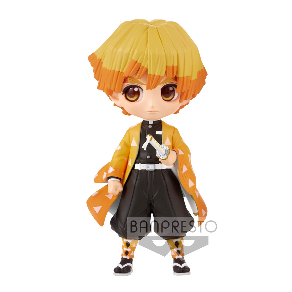 Banpresto Q Posket: Demon Slayer: Kimetsu no Yaiba - Zenitsu Agatsuma II (Ver. A) - Bards & Cards
