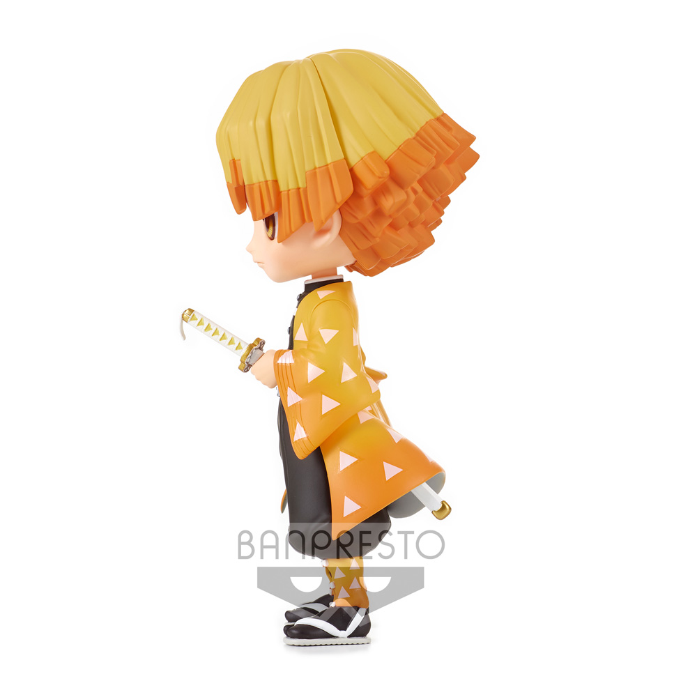 Banpresto Q Posket: Demon Slayer: Kimetsu no Yaiba - Zenitsu Agatsuma II (Ver. A) - Bards & Cards