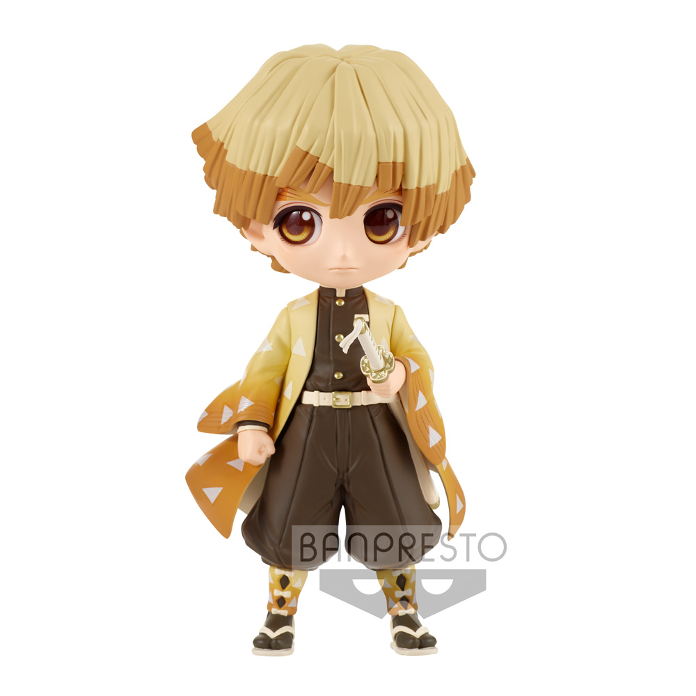 Banpresto Q Posket: Demon Slayer: Kimetsu no Yaiba - Zenitsu Agatsuma II (Ver. B) - Bards & Cards
