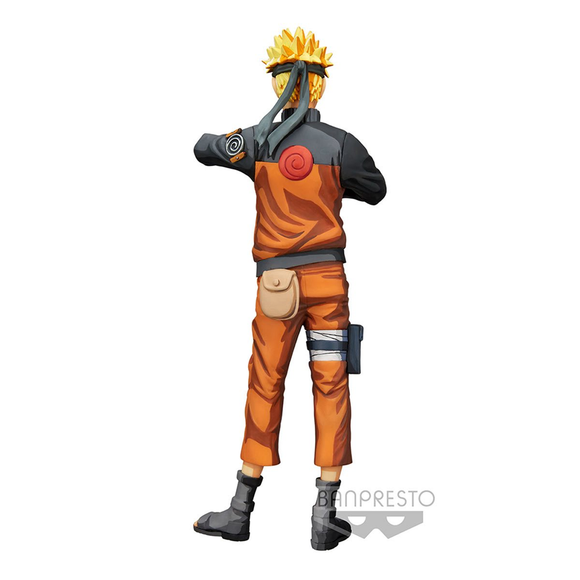 Banpresto: Grandista Nero: Naruto Shippuden - Uzumaki Naruto Manga Dimensions - Bards & Cards