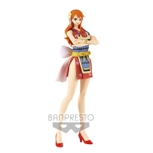 Banpresto: One Piece Glitter & Glamours - Nami II Wano Country (Ver. A) - Bards & Cards