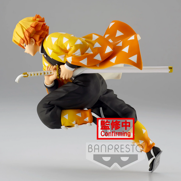 Banpresto: Demon Slayer: Kimetsu no Yaiba - Vibration Stars Zenitsu Agatsuma - Bards & Cards