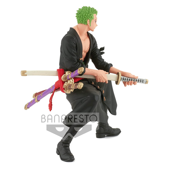 Banpresto: One Piece Wanokuni II - King of Artist Roronoa Zoro - Bards & Cards