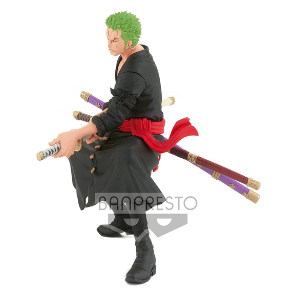 Banpresto: One Piece Wanokuni II - King of Artist Roronoa Zoro - Bards & Cards