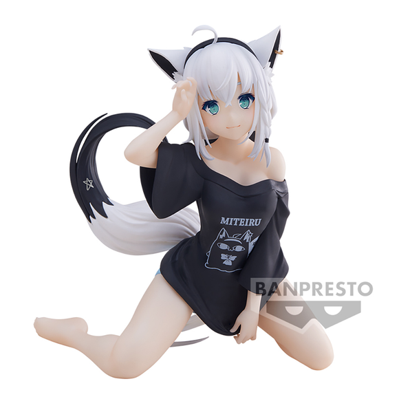 Banpresto: Hololive Production - Shirakami Fubuki (Relax Time) Figure - Bards & Cards