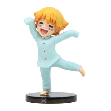 Banpresto: Demon Slayer: Kimetsu no Yaiba - Zenitsu Agatsuma (B: Pajamas) World Collectable Figure - Bards & Cards