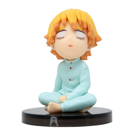 Banpresto: Demon Slayer: Kimetsu no Yaiba - Zenitsu Agatsuma (C: Sitting in Pajamas) World Collectable Figure - Bards & Cards