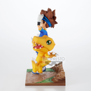 Banpresto: Digimon Adventure - DXF Adventure Archives Taichi and Agumon Figure - Bards & Cards