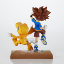 Banpresto: Digimon Adventure - DXF Adventure Archives Taichi and Agumon Figure - Bards & Cards