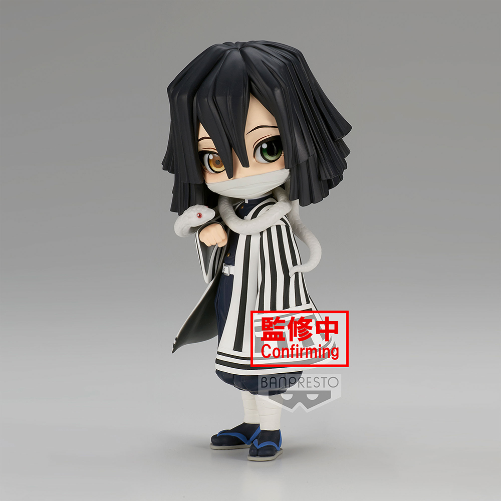 Banpresto Q Posket: Demon Slayer: Kimetsu no Yaiba - Obanai Iguro (Ver. A) - Bards & Cards