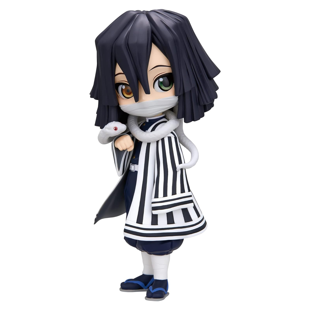Banpresto Q Posket: Demon Slayer: Kimetsu no Yaiba - Obanai Iguro (Ver. A) - Bards & Cards