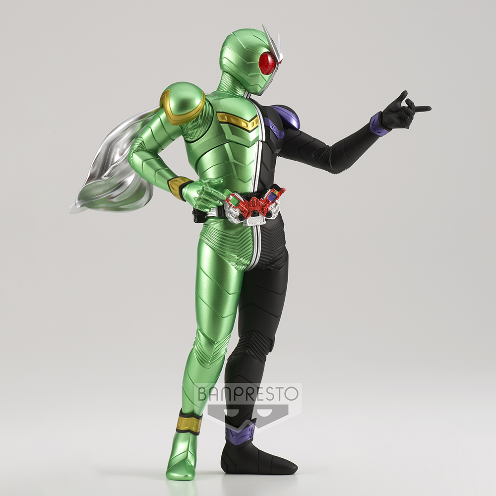 Banpresto: Kamen Rider W - Kamen Rider Cyclone Joker (Ver. A) Hero's Brave Statue - 0