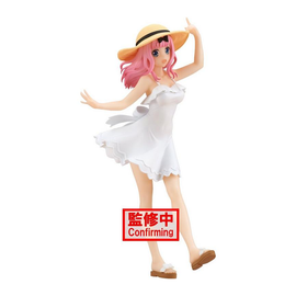 Banpresto: Kaguya-sama: Love Is War Kyunties - Chika Fujiwara (Seaside Ver.) Figure - Bards & Cards