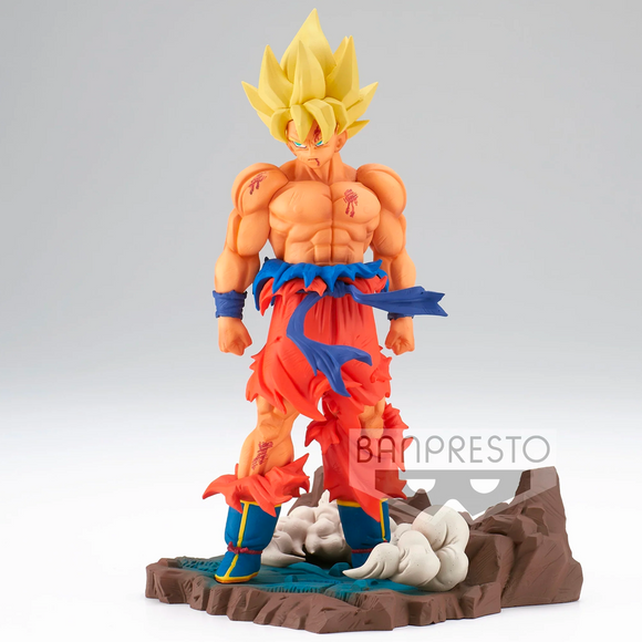 Banpresto: Dragon Ball Z History Box Vol 3 - Super Saiyan Son Goku Figure - Bards & Cards