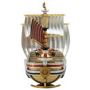 Banpresto: One Piece - Special Thousand Sunny (Gold Color Ver.) Mega World Collectable Figure - Bards & Cards