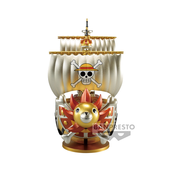 Banpresto: One Piece - Special Thousand Sunny (Gold Color Ver.) Mega World Collectable Figure - Bards & Cards