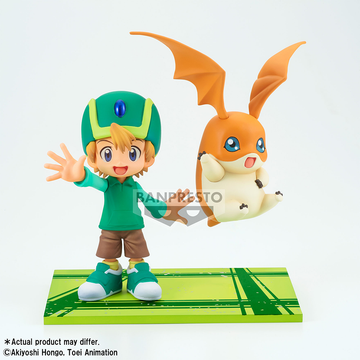 Banpresto: Digimon Adventure - DXF Adventure Archives Takeru and Patamon Figure - Bards & Cards
