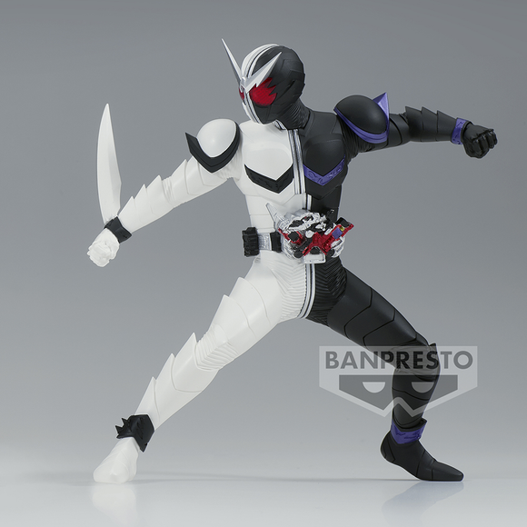 Banpresto: Kamen Rider W - Kamen Rider with Fang Joker (Ver. B) Hero's Brave Statue - Bards & Cards