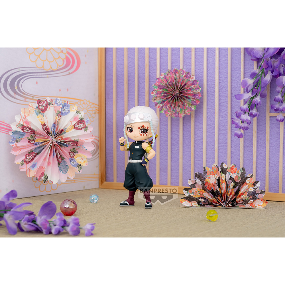 Banpresto Q Posket: Demon Slayer: Kimetsu no Yaiba - Tengen Uzui (Ver. A) - Bards & Cards