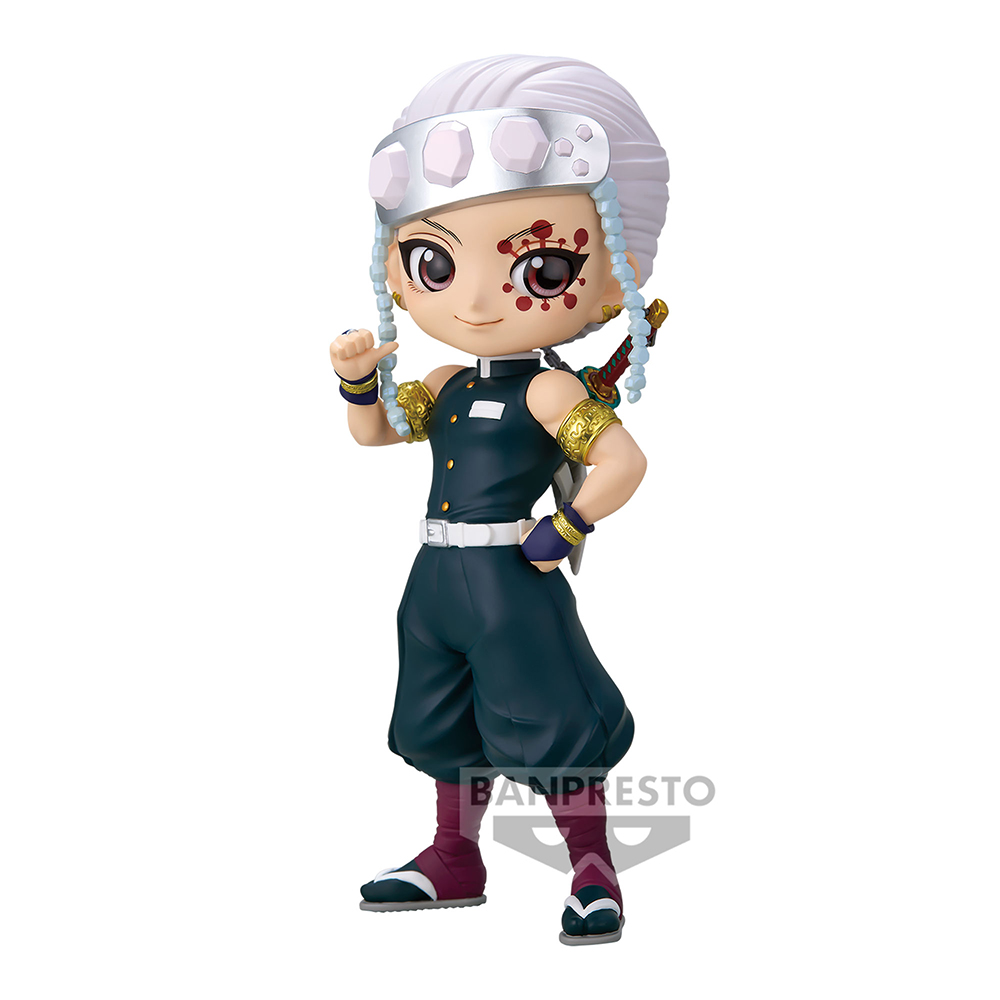 Banpresto Q Posket: Demon Slayer: Kimetsu no Yaiba - Tengen Uzui (Ver. A) - Bards & Cards