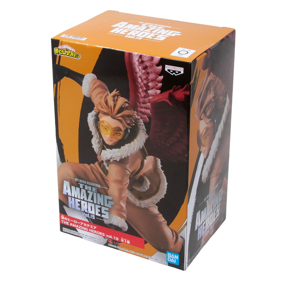 Banpresto: My Hero Academia The Amazing Heroes Vol. 19 - Hawks (Keigo Takami) - Bards & Cards