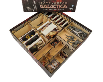 Battlestar Galactica Board Game Organizer Insert - Bards & Cards