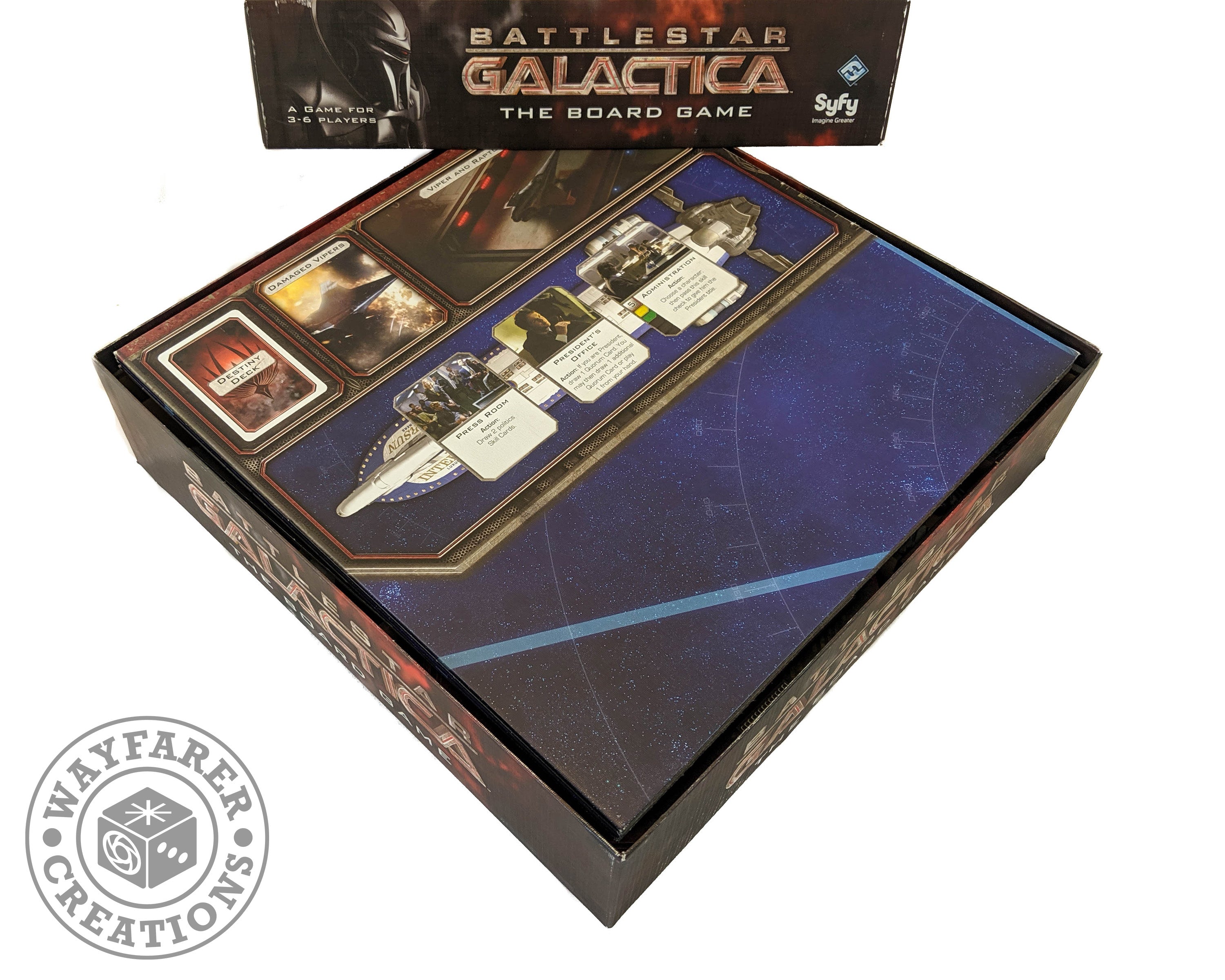 Battlestar Galactica Board Game Organizer Insert - 0