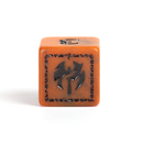 D&D Adventure Dice Set - Barbarian Edition | Orange 15pc Collection - Bards & Cards