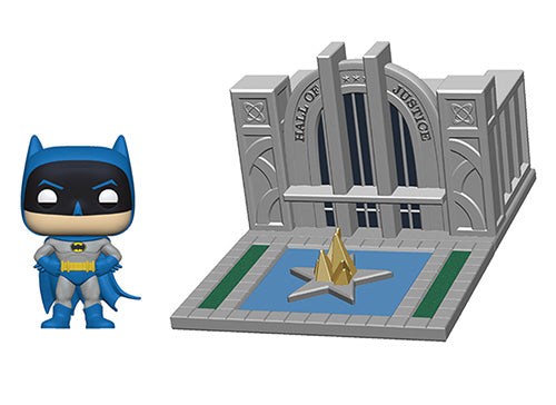 Funko POP! Town: Batman 80th - Hall of Justice with Batman Vinyl