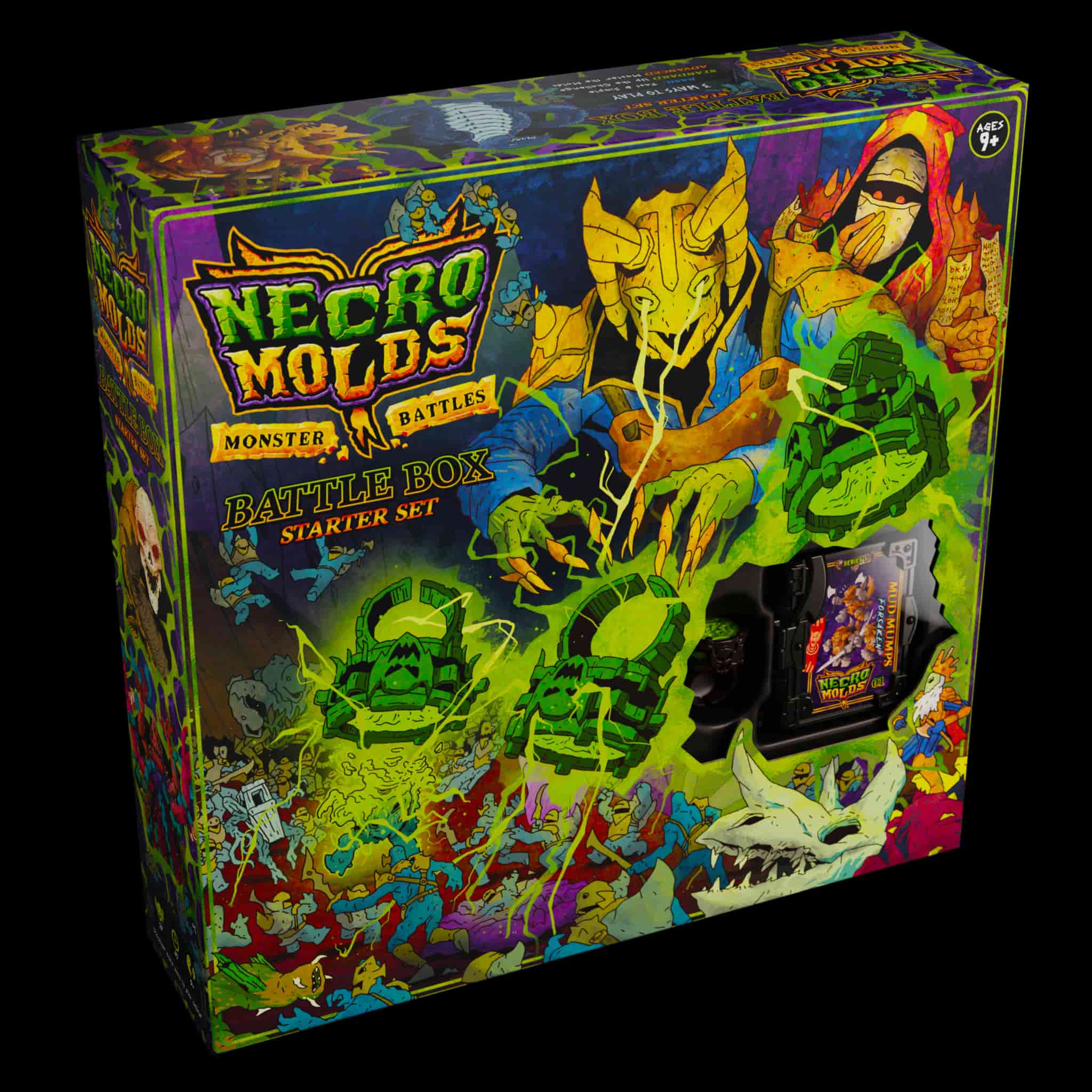 Necromolds: Monster Battles - Battle Box Starter Set - Bards & Cards