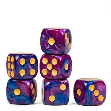 12-Piece Pip D6 Set by Foam Brain Games - Bards & Cards