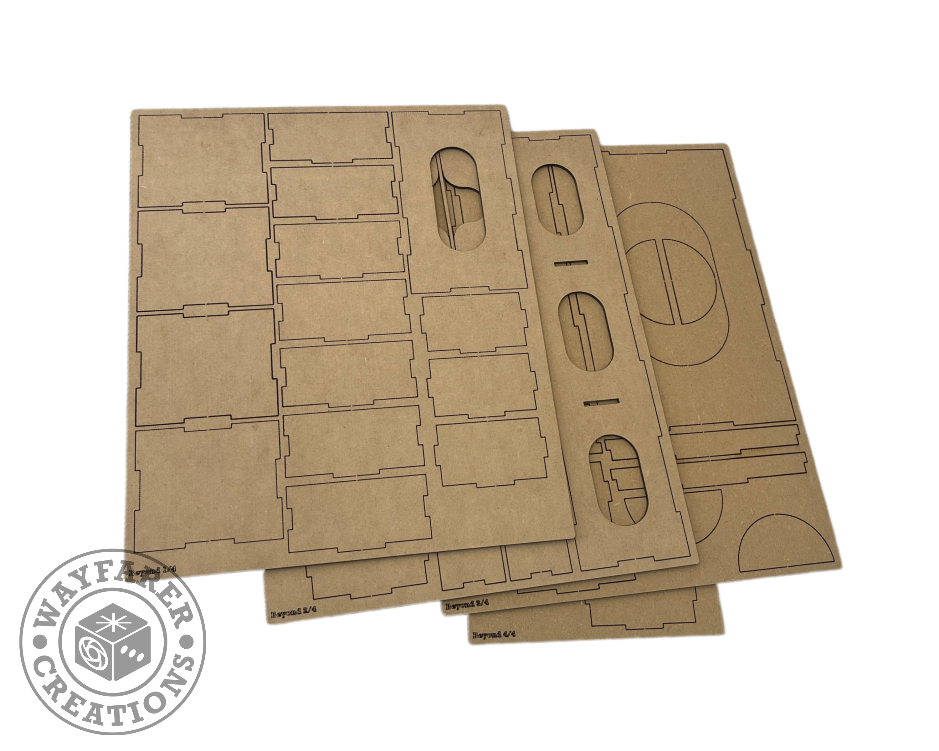 Beyond the Sun Board Game Organizer Insert