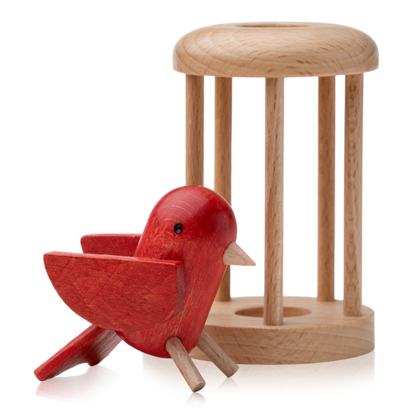 Bird in Cage Puzzle - Bards & Cards