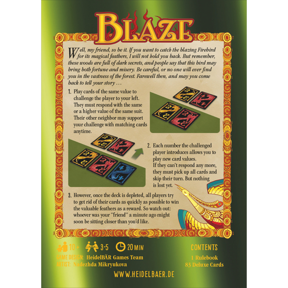 Blaze - Bards & Cards