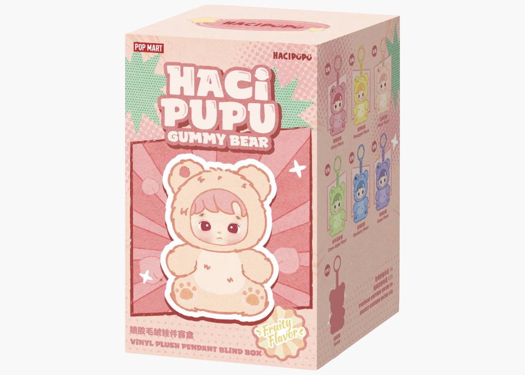 Hacipupu Gummy Bear Series - Vinyl Plush Pendant Blind Box
