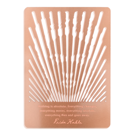 Frida Kahlo Metal Bookmark - Bards & Cards