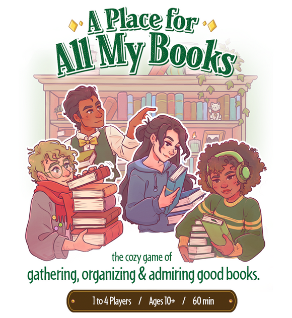 A Place for All My Books! Limited Edition Deluxe - Bards & Cards