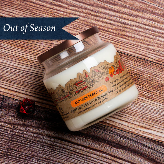 Cantrip Candles (16 oz Glass Candle) - Bards & Cards