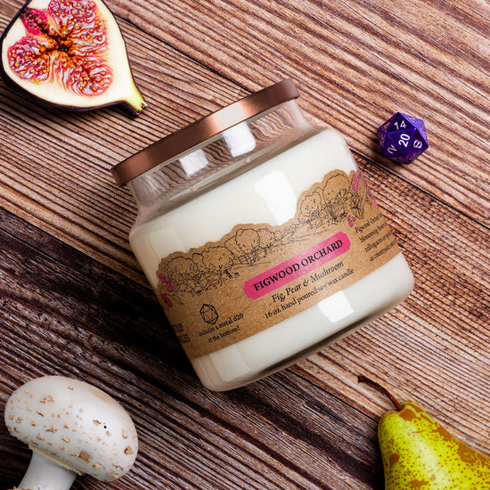 Cantrip Candles (16 oz Glass Candle) - Bards & Cards