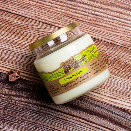 Cantrip Candles (16 oz Glass Candle) - Bards & Cards