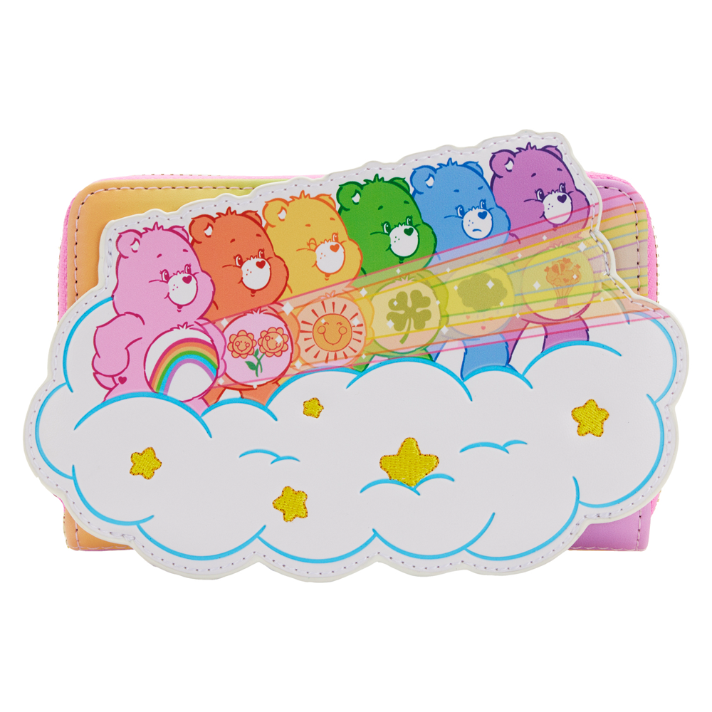 Loungefly: Carebears - Stare Rainbow Zip Around Wallet