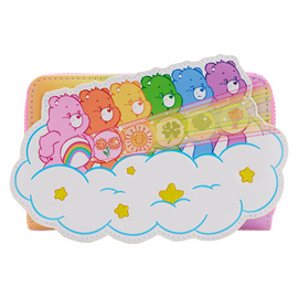 Loungefly: Carebears - Stare Rainbow Zip Around Wallet - Bards & Cards