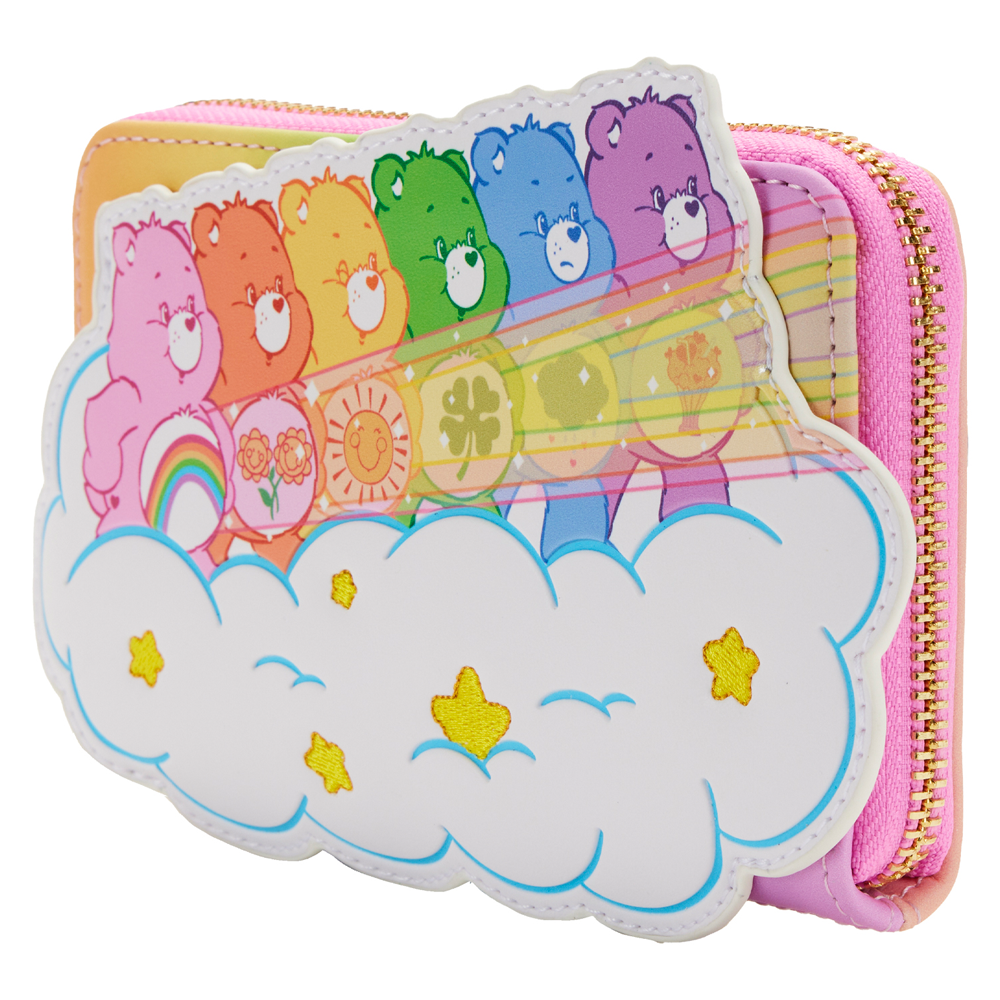 Loungefly: Carebears - Stare Rainbow Zip Around Wallet - 0