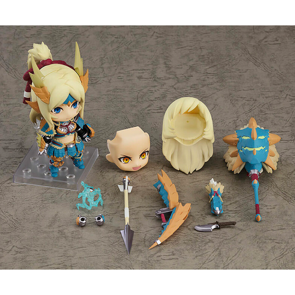 Nendoroid: Monster Hunter - Hunter (Female Zinogre Alpha Armor Ver.) #1407-DX - Bards & Cards