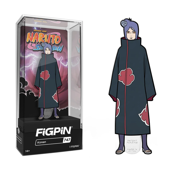 FiGPiN: Naruto Shippuden - Konan #747 - Bards & Cards